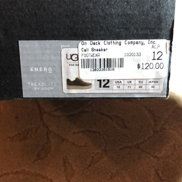 UGG mens size 12 Cali Sneaker-NIB - Picture 11 of 12